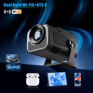 Best Price HY320 Mini LCD Smart 1080p Home Android 11 Smart <strong>Projector</strong> 4k Full HD <strong>Projector</strong> Portable Screen Video - Product Image 5