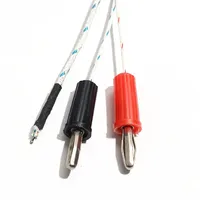 Sonde de température pour multimètre, câble de thermomètre de type K, 1M/2M/3M/5M, capteur de température, thermocouple universel PTFE