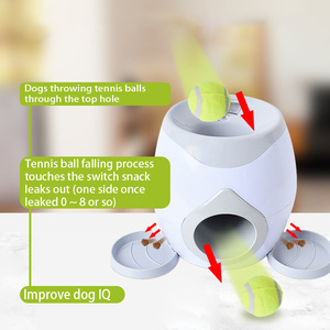 Mangiatoia automatica per animali domestici di alta qualità interattiva Fetch Tennis <span class=keywords><strong>Ball</strong></span> <span class=keywords><strong>Launcher</strong></span> giocattoli per l'addestramento del cane che lanciano la macchina della palla per gli animali domestici - Product Image 6
