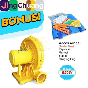 <span class=keywords><strong>Castillo</strong></span> Inflable Infantil con Tobogán, Trampolín Grande para Interiores y Exteriores, Juguete de PVC Reforzado con Doble Tobogán - Product Image 3