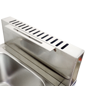 XEOLEO Commercial bonne qualité 6L Mini friteuse à gaz en acier inoxydable <span class=keywords><strong>Portable</strong></span> multifonction rue magasin d'alimentation friteuse - Product Image 6