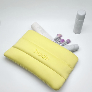 Sac cosmétique matelassé en néoprène avec logo personnalisé pochette <span class=keywords><strong>de</strong></span> maquillage étanche organisateur <span class=keywords><strong>de</strong></span> voyage <span class=keywords><strong>trousse</strong></span> <span class=keywords><strong>de</strong></span> <span class=keywords><strong>toilette</strong></span> pour dames cadeau Promotion - Product Image 5