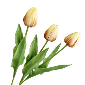 Bouquet di <span class=keywords><strong>Tulipani</strong></span> Artificiali - Fiori Finti Realistici per Halloween e Capodanno Cinese, Decorazione da Tavolo - Product Image 6