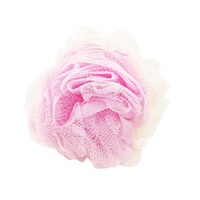 Luffa de douche personnalisé boule éponge de bain Scub accessoires de bain pouf en maille exfoliante épurateur de corps à bulles Loofas bouffée de lavage