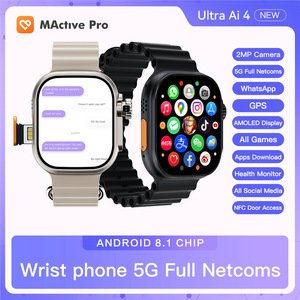 Reloj Inteligente AMOLED Cuadrado U4A 2+16GB con Ranura para Tarjeta SIM Independiente, Pago NFC, Monitoreo de Salud, Toma de Fotos, Navegación - Product Image 5