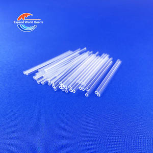 Tabung Kaca Kuarsa Mikropori Presisi Tinggi Pipa Kuarsa Jernih untuk Pemotongan dan Pembengkokan Diameter Kecil Termasuk Kapiler - Product Image 2