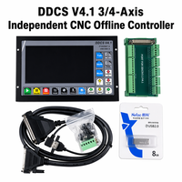 Controlador CNC Offline JLE CNC TECH DDCS-Expert, Kit de 4 Ejes, Salida de Pulso de 1Mhz, Soporte ATC, Fresado