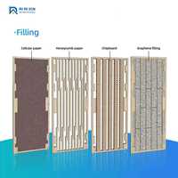 Portes intérieures en bois apprêtées blanches, ensemble de portes intérieures en bois, résistantes à l'humidité, insonorisées, coupe-vent, pour maisons