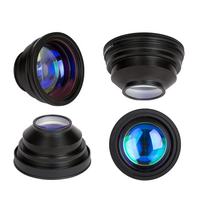 Lente de Campo para Máquina de Marcado Láser de Fibra de 1064nm, Lente de Escaneo F-Theta de Alta Precisión K9, 50W, Conector M85, China