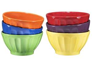 Cuenco de cerámica con surcos para <span class=keywords><strong>cereales</strong></span>, sopa, helado, 14oz, barato Conjunto de 6 colores (Multi-Color) - Product Image 2