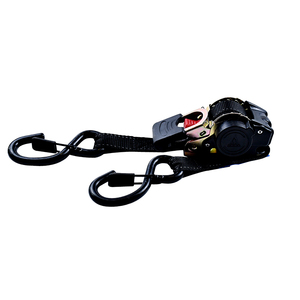 25mm * 3m Réglable S-crochet Polyester Auto <span class=keywords><strong>Cliquet</strong></span> <span class=keywords><strong>Sangle</strong></span> D'arrimage Rétractable <span class=keywords><strong>Serrage</strong></span> Rok Cargo Reliure Ceinture GS Certiled - Product Image 1