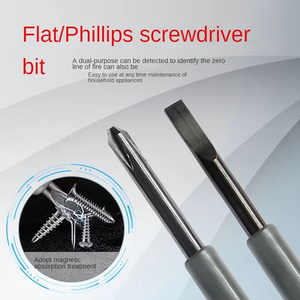 Multi-vendita funzionale piatto/cacciavite <span class=keywords><strong>a</strong></span> croce cacciavite elettrico con indicatore elettricista strumenti - Product Image 6