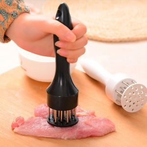Attendrisseur à viande en acier inoxydable avec 21 aiguilles, optimiseur de saveur, outils de marinade pour barbecue, outil de attendrissement en métal - Product Image 3