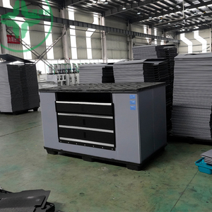 Cao cấp tái sử dụng không thấm nước nhiệt bằng chứng Stackable nhựa hậu cần <span class=keywords><strong>container</strong></span> HDPE + PP miệng núi lửa Pallet tay áo hộp - Product Image 2