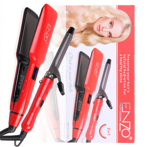 <span class=keywords><strong>Lisseur</strong></span> électrique <span class=keywords><strong>ENZO</strong></span> en gros à bon <span class=keywords><strong>prix</strong></span>, fer à lisser et à boucler 2-en-1 pour femmes - Product Image 4