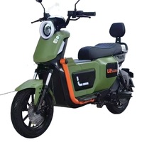 Moped électrique pour adultes 48V 1000W, scooter urbain 50 km/h, deux roues de 14 pouces