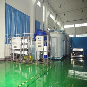 Sistema de purificación de agua potable pura comercial Ultrafiltración RO EDI con motor PLC y componentes de núcleo de rodamiento 220V - Product Image 3