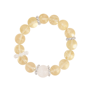Pulsera de Cuentas en Forma de Bola de Moda para Mujer con Cristales de Estrás, Amuleto de la Suerte y Sanación, Regalo Budista - Product Image 6