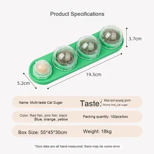Hot Selling Eco-Friendly Catnip Ball Self-Entertainment Pet Toy and Cat Snack Lollipop Lots of Fun <strong>for</strong> Cats and <strong>Dogs</strong> - Product Image 2