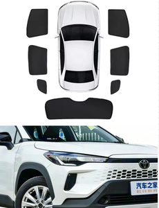 Pare-soleil magnétique pour fenêtre de voiture pour Toyota Corolla Cross, rideau pare-soleil rétractable, protection UV, isolation thermique - Product Image 1