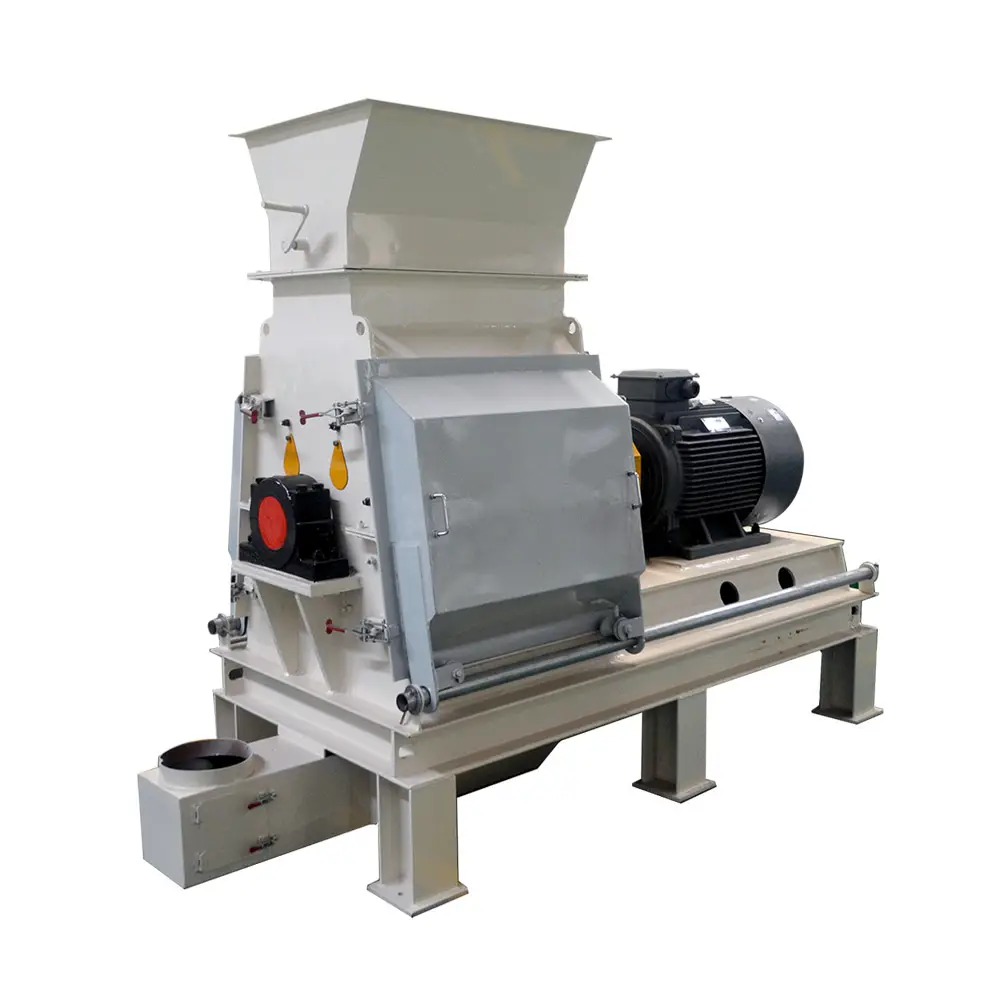Venda quente nova máquina de trituração de aparas de madeira para moinho de martel de pellets de madeira