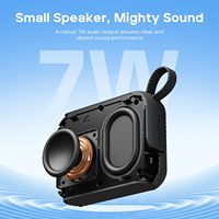 Altavoz Portátil Tribit PocketGo para Exteriores, 20 Horas de Reproducción, IP68, 7W, Personalizable, Compatible con TWS, Tarjeta TF, Flotante, Tipo-C