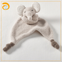 Couverture en peluche pour bébé, motif lion, lapin, hippopotame, girafe, super douce, couverture de sécurité pour bébé
