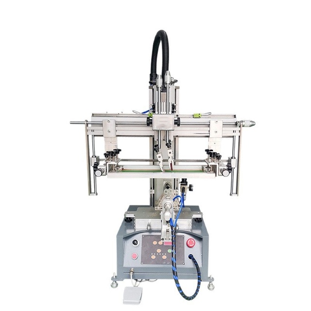 Custom Desktop Surface Small Automatic Microcircuit Control 50W Screen Printing Machine for Bottles and Glass Jars