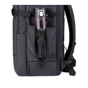 Amaro Men's <b>Backpack</b> 17 Inch Laptop Expandable Waterproof Business Travel <b>Backpack</b> - Product Image 4