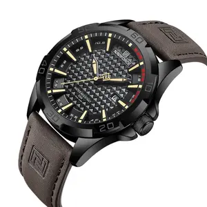 NAVIFORCE 8023 BYDBN fornitore della cina nuovi orologi da polso con cinturino in pelle da uomo più venduti orologio al quarzo maschile 2022