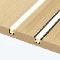 Bande lumineuse triangulaire à Led en aluminium, forme carrée, pour éclairage d'armoire, d'escaliers, 12mm, 17mm, 24mm, noire, 2835