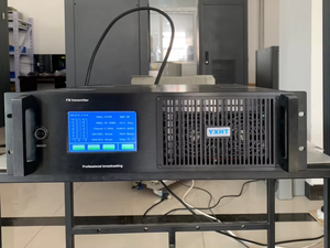 YXHT-2, paket lengkap 2KW(2000W) 3U-pemancar FM + antena 4-Bay + kabel 30M 7/8 "dengan konektor | Stasiun Radio - Product Image 5