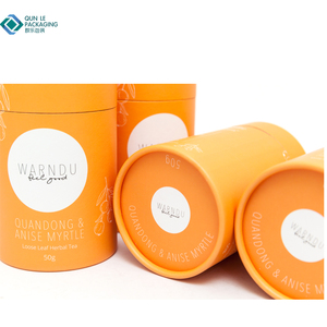 Thân Thiện Với Môi Tái Chế Sang Trọng Đầy Màu Sắc Trà Lá/Dầu Gội/Nước Hoa/Mỹ Phẩm Tông Giấy Bao Bì Ống Bath Bomb Bao Bì - Product Image 4