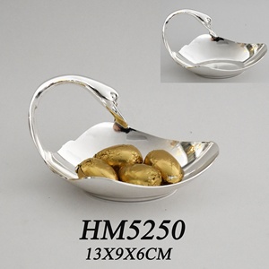 Métal chocolat plats <span class=keywords><strong>de</strong></span> mariage cadeaux Diwali oiseau en forme <span class=keywords><strong>de</strong></span> bonbons noix assiette <span class=keywords><strong>de</strong></span> <span class=keywords><strong>fruits</strong></span> - Product Image 2