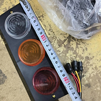 Promotion : Feu arrière LED 48-60V en plastique pour tricycles, 3 lumières, type ampoule électrique, nouvelle génération de systèmes d'éclairage pour motos