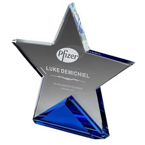 جائزة كريستال أكريليك مخصصة، ميدالية إبداعية قابلة للنقش، هدايا ترحيبية شفافة وصديقة للبيئة للأطفال والموظفين المتميزين - Product Image 6