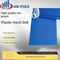 Suministro Directo de Fábrica de Bandas Transportadoras Modulares de Malla con Paso de 12.7 mm, Modelo AF1100, Origen Shandong
