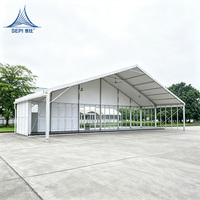 Carpa para eventos de gran envergadura de 20x80m, 30x60m, 30x80m, de aleación de aluminio, para supermercados y tiendas minoristas.
