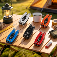 Pince multifonction industrielle en acier inoxydable, outil de survie EDC pour réparation extérieure et camping