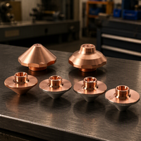 Buses laser, buses pour machines de découpe laser, buses de découpe en cuivre, accessoires pour machines de découpe à fibre optique Raytools