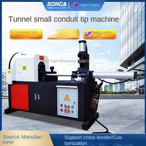 Équipement de formage de pointes rétractables pour conduits de tunnel, machine à pointes rétractables haute fréquence pour conduits, machine à pointes pour tuyaux en acier sans soudure, tuyau rond - Product Image 5