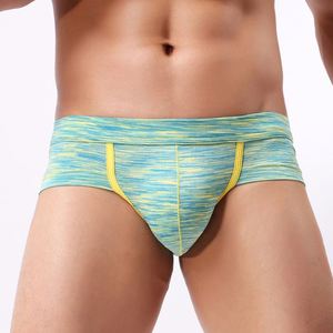 Ropa Interior de Algodón de Cintura Baja, Colorida y Sexy para Hombre, Nueva Moda - Product Image 1