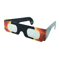 Lunettes d'observation du soleil total certifiées CE et ISO pour vision directe du soleil, idéales pour la promotion
