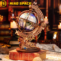 ARTYIMO Art Tour World Globe Vente en gros de jouets éducatifs STEM en vrac, décoration de bureau, kits de modèles métalliques OEM, puzzle 3D en métal