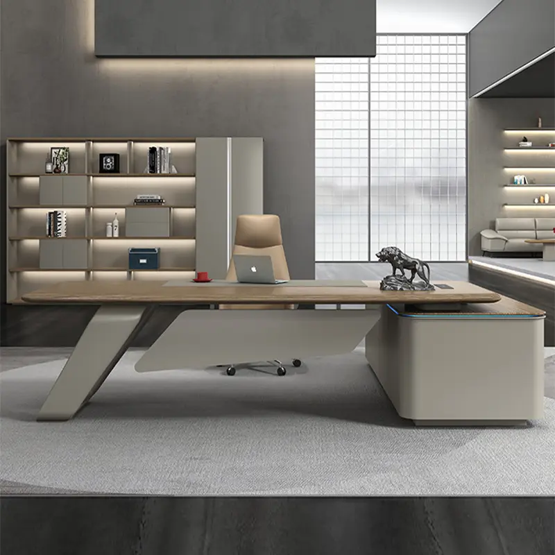 Großhandel CEO Direktor Schreibtisch Büro tisch Executive Holz Modernes Luxus Design Büro Büromöbel Zeitgenössisch