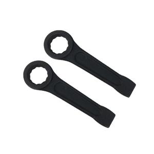 Clé à frapper hexagonale à extrémité unique en fer forgé, métrique, en acier à haute teneur en carbone, avec revêtement par électrophorèse, outil à main industriel, direct usine, 24 150mm - Product Image 2