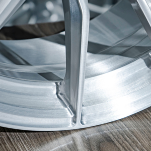 New Aluminium Alloy Brushed Silver Finish Customized Cap Monoblock Forged Wheels For <strong>Corvette</strong> C6 - Product Image 2