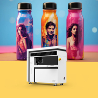 Para Impresora de Cilindros de Inyección de Tinta UV 360 |   Impresión Rotativa Automática Nueva para Vasos y Botellas con Envoltura Completa