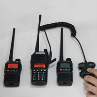 Casque radio bidirectionnel tactique ZTAC à double bande PTT, étanche IPX-6, en ABS, avec adaptateur et bouton-poussoir