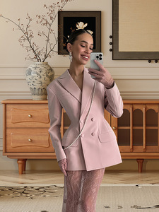 Completo <span class=keywords><strong>Elegante</strong></span> e alla Moda per il Lavoro, Slim-Fit Premium <span class=keywords><strong>con</strong></span> Gonna in <span class=keywords><strong>Pizzo</strong></span> - Product Image 1